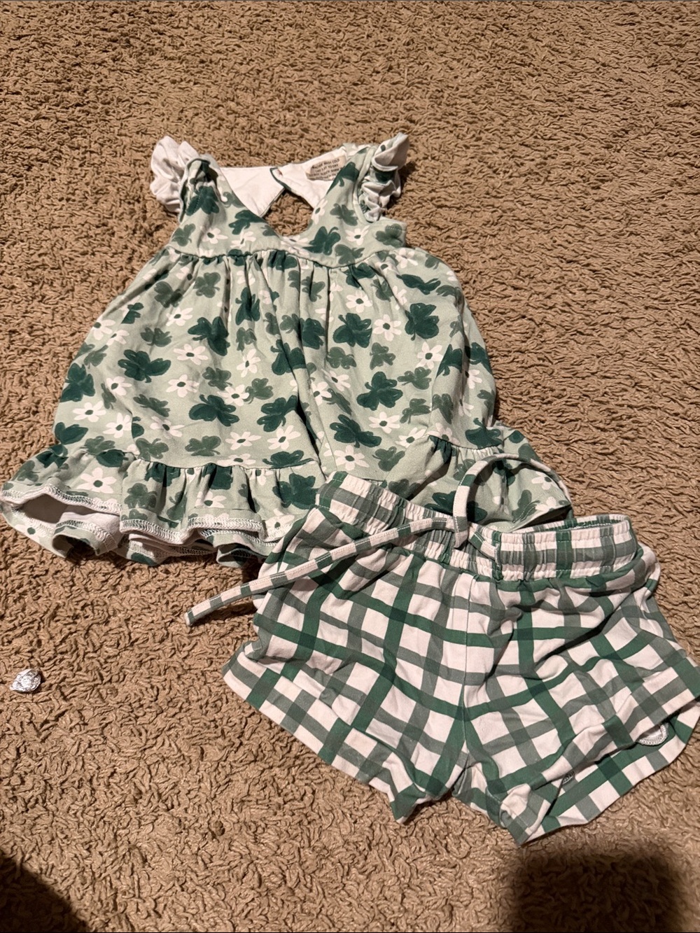 St Patrick’s day dress and shorts “Eliza grace clothing” - Picture 1 of 3